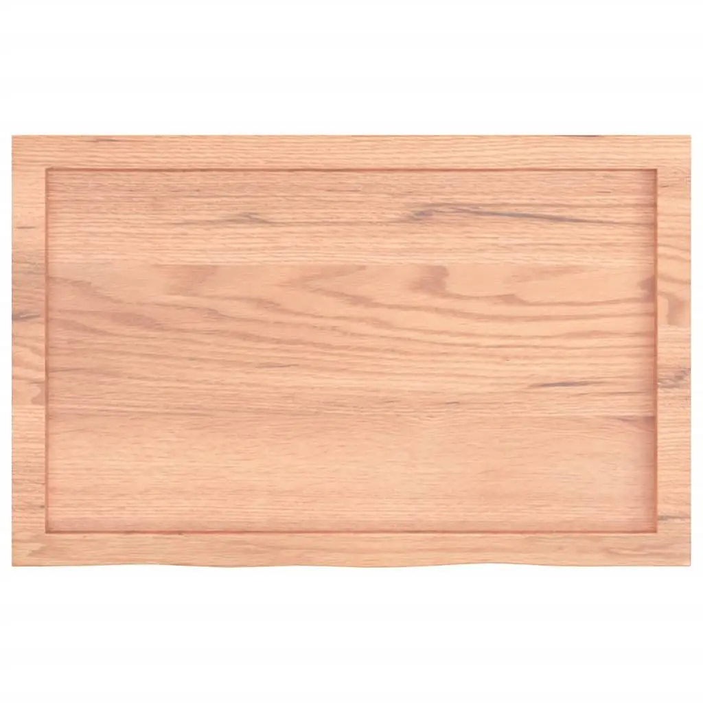 Wooden Table Top in Solid Oak 80x50x4cm