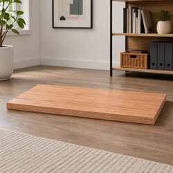 Reliable Brown Oak Table Top 100x50x6 cm for Any Space