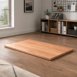 Reliable Solid Oak Wood Table Top with Timeless Appeal