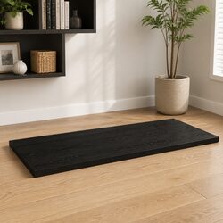 Reliable Solid Oak Wood Table Top 80x50x2cm - Value and Practicality