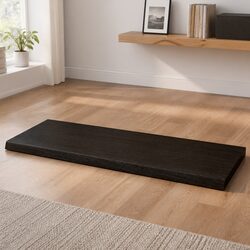 Practical Solid Oak Wood Tabletop 100x50x6 cm