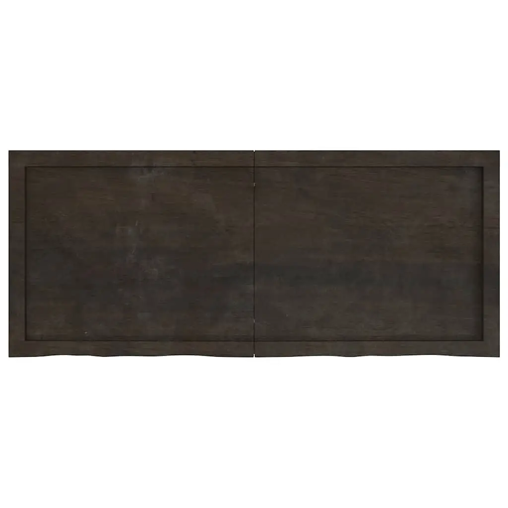 Solid Oak Tabletop 120x50cm with Unique Character