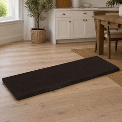 Reliable Dark Brown Solid Oak Table Top 140x50cm