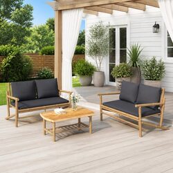Bamboo Garden Lounge Set: Quality Meets Value