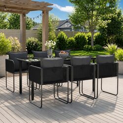 Comfortable and Functional 7 Piece Garden Dining Set