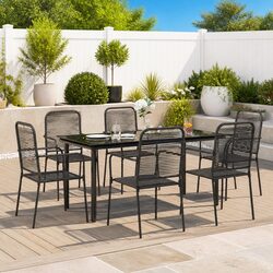 7-Piece Outdoor Dining Set: Comfort Meets Value