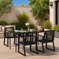 Reliable and Versatile 5-Piece Garden Dining Set