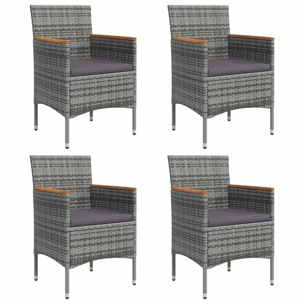5 Piece Grey Dining Set