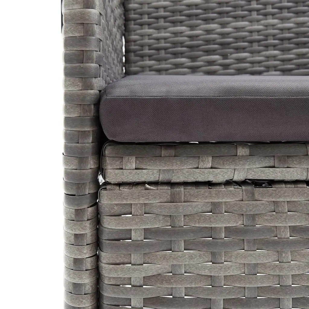 5 Piece Grey Dining Set