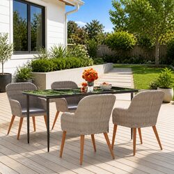 Quality Garden Dining Set: Comfort and Practicality