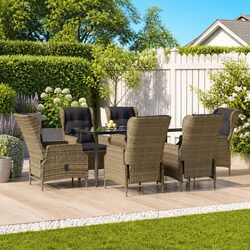 Comfortable and Durable 7-Piece Garden Dining Set