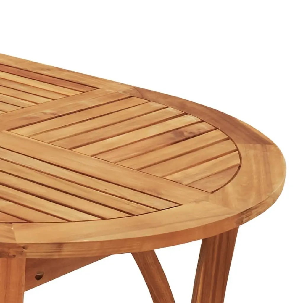 7 Piece Acacia Garden Dining Set