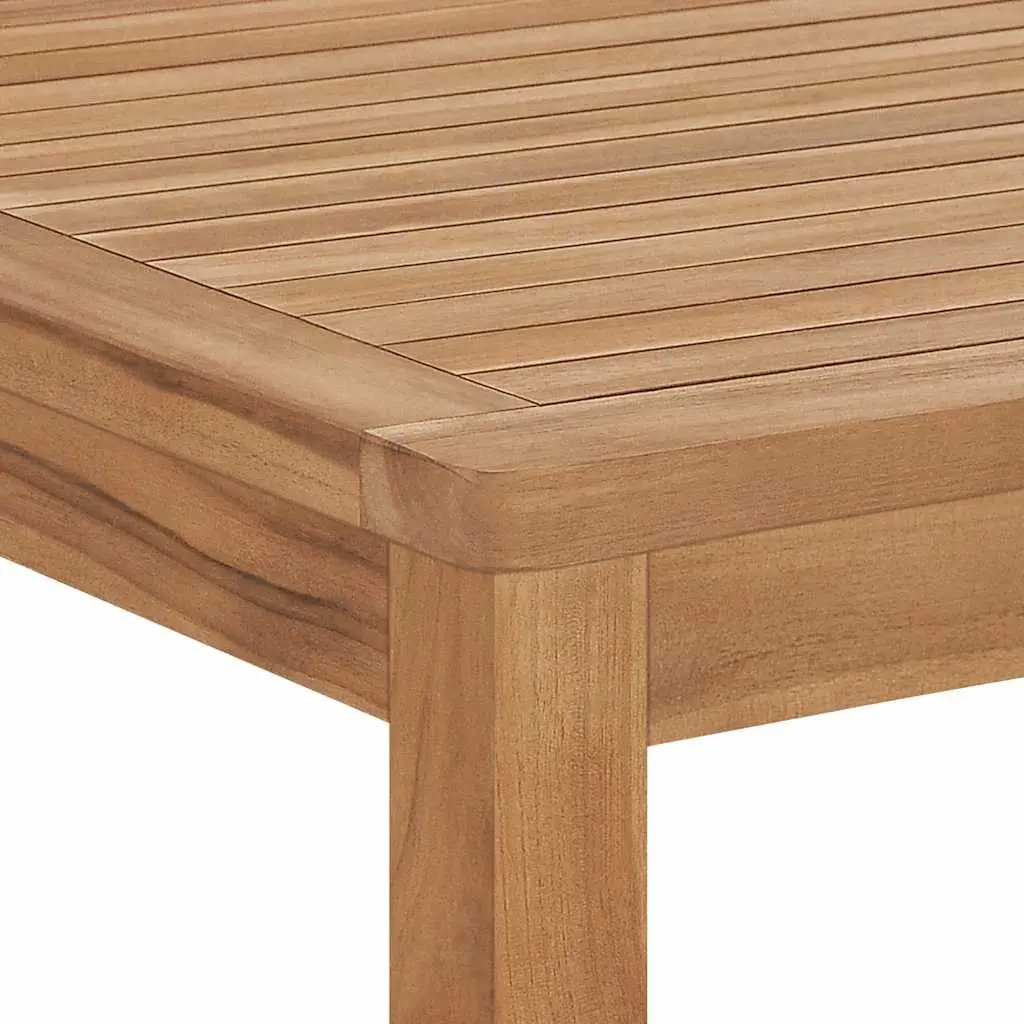Outdoor Dining Table Brown 180x90x77cm Solid Teak Wood Garden Patio Furniture