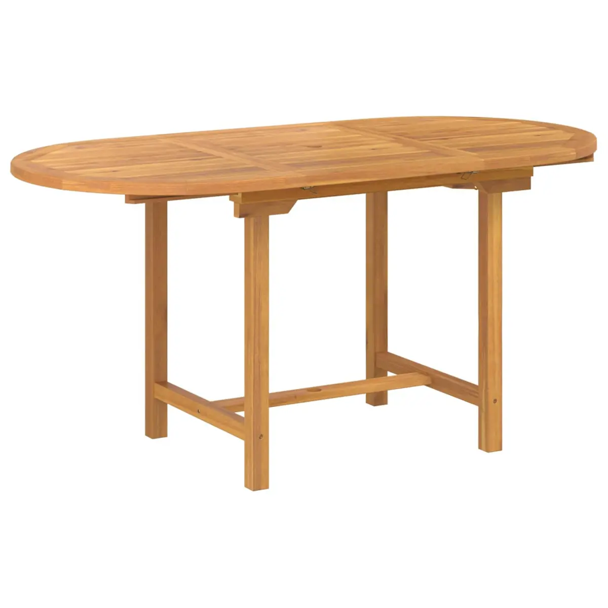 Garden Dining Set 7 Pieces Brown Solid Teak Wood Outdoor Table Chairs Furniture
