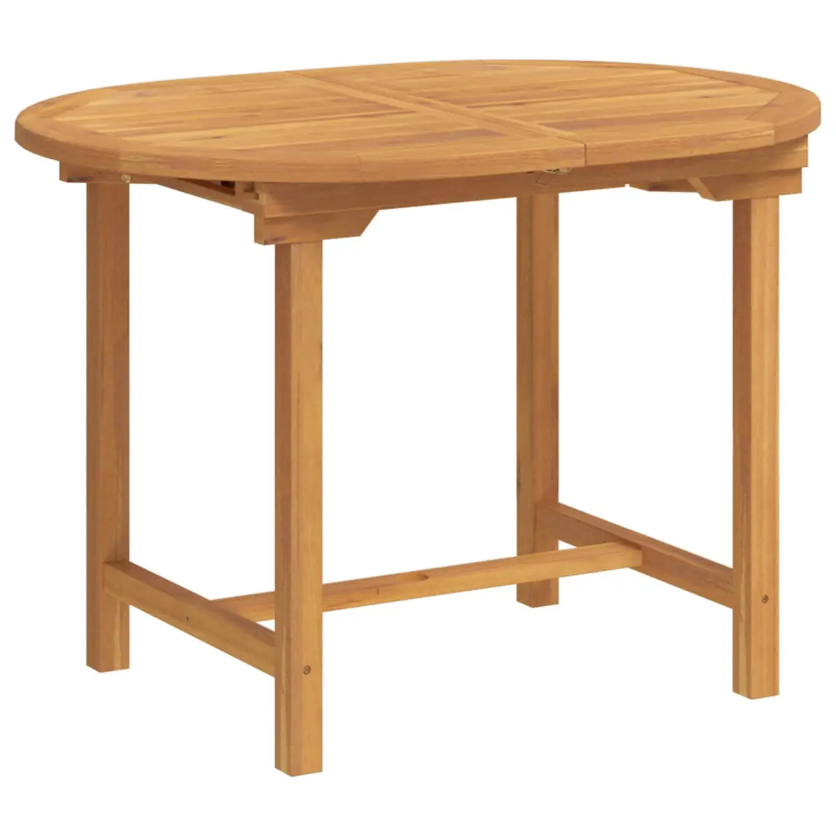 Garden Dining Set 7 Pieces Brown Solid Teak Wood Outdoor Table Chairs Furniture