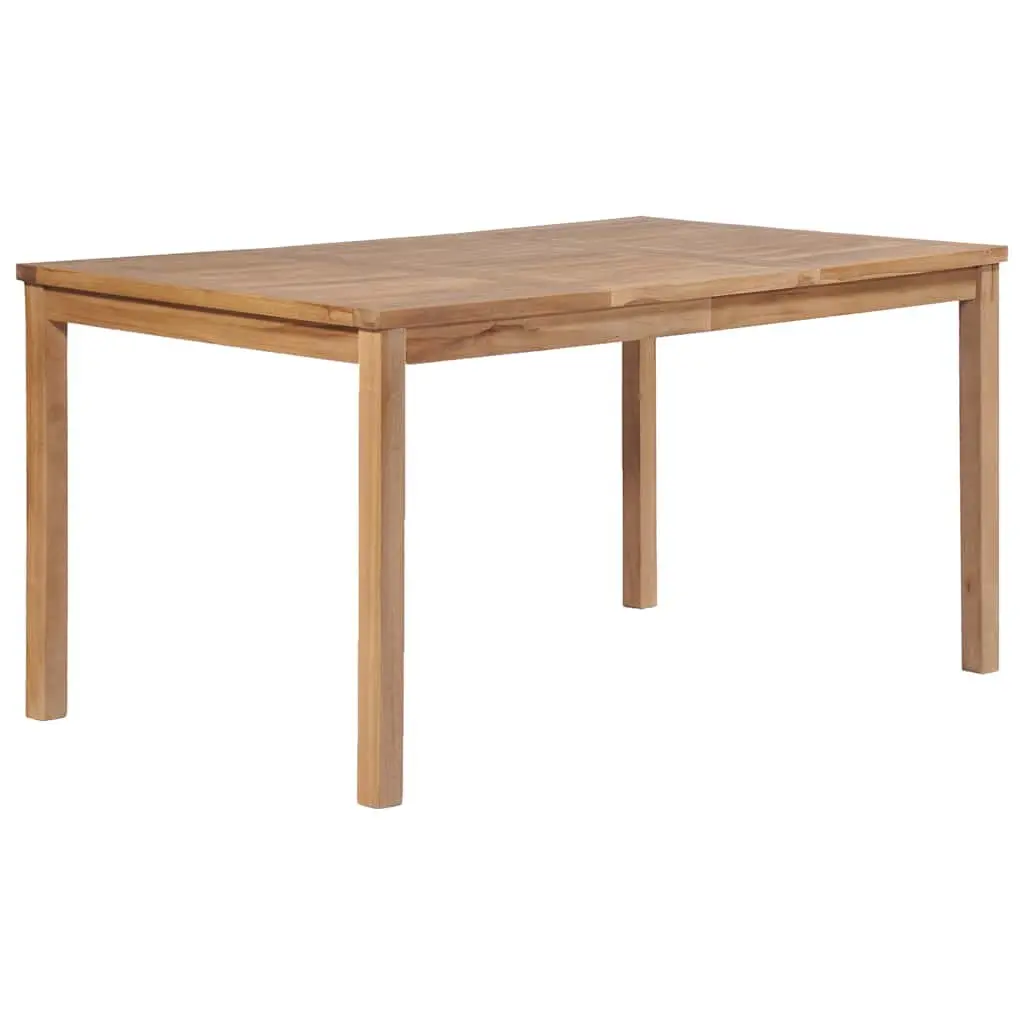 5 Piece Garden Dining Set in Solid Teak Wood