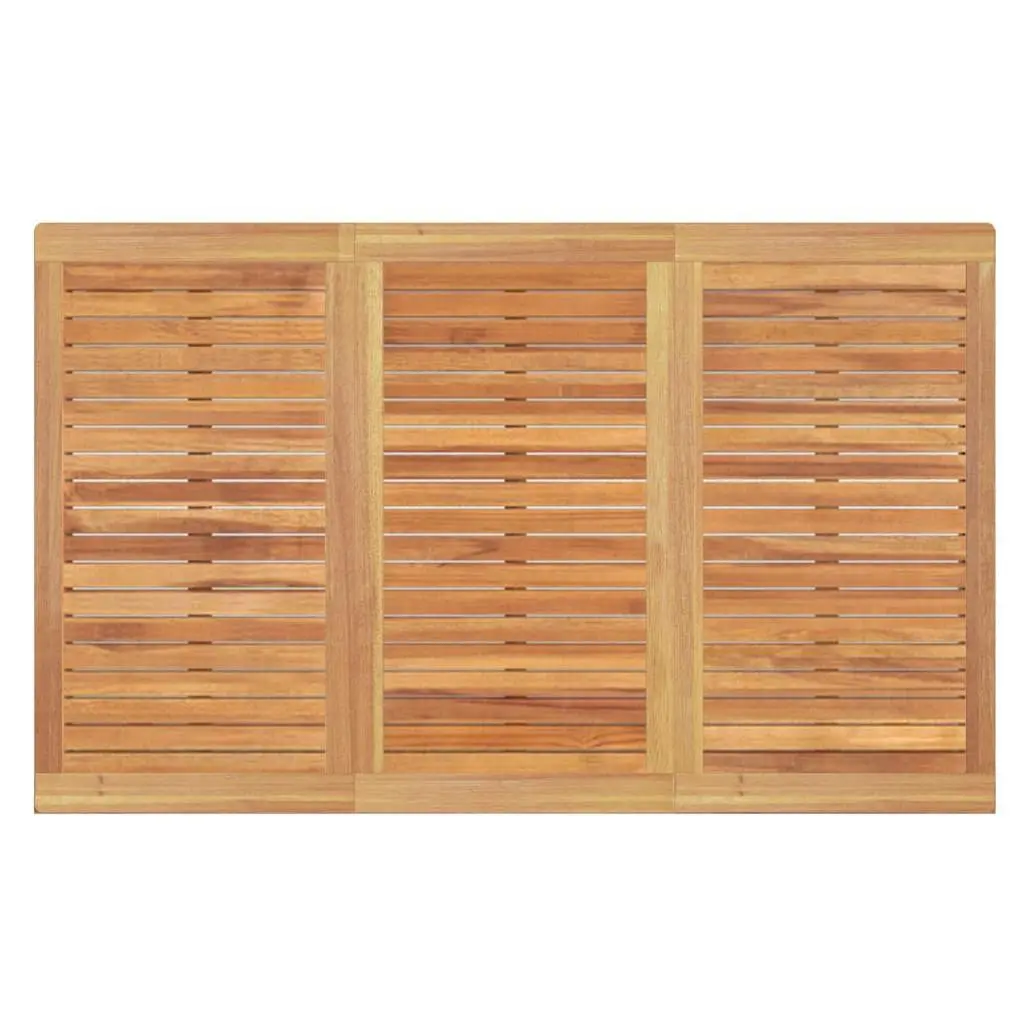 5 Piece Garden Dining Set in Solid Teak Wood
