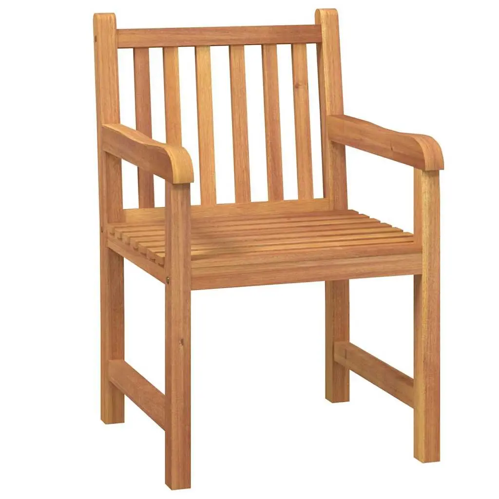 Garden Dining Set 4 Piece Outdoor Furniture Table Chairs Benches Teak Wood