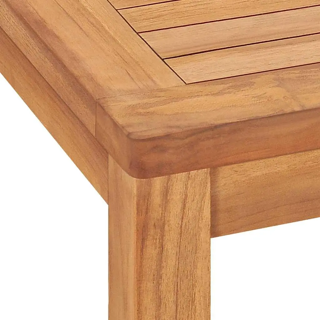 Garden Dining Set 4 Piece Outdoor Furniture Table Chairs Benches Teak Wood
