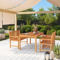 4 Piece Garden Set: Comfort and Value Combined