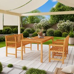 Comfortable and Durable 4-Piece Outdoor Dining Set