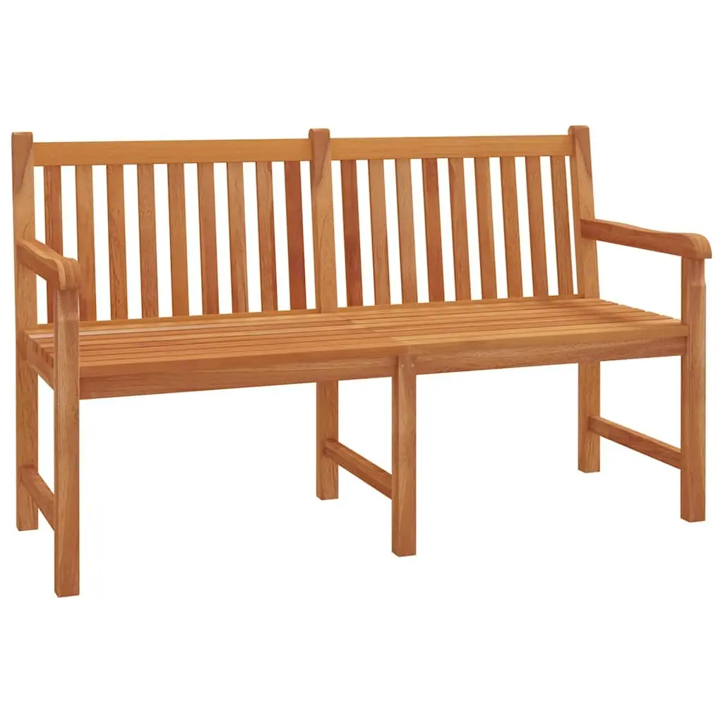 Garden Dining Set 5 Piece Outdoor Furniture Table Chairs Bench Teak Wood Brown