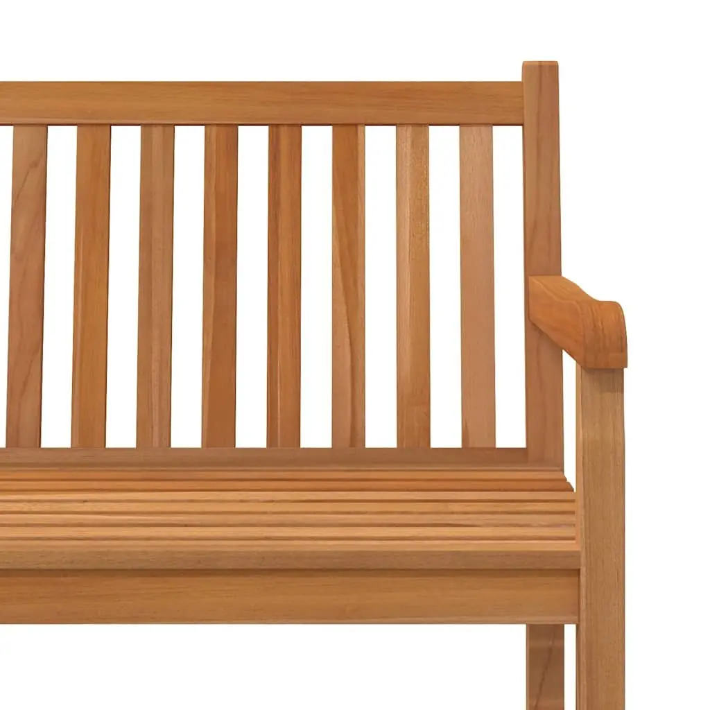 Garden Dining Set 5 Piece Outdoor Furniture Table Chairs Bench Teak Wood Brown
