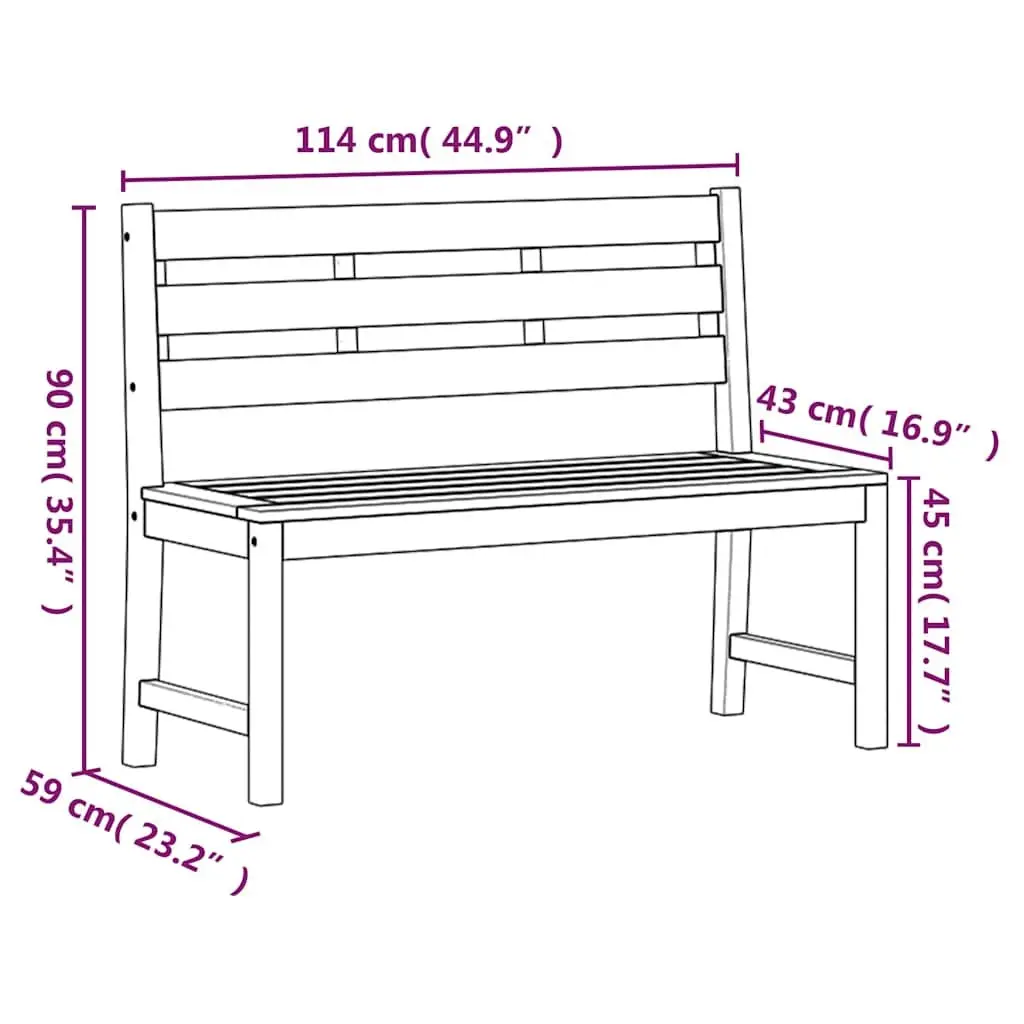 3 Piece Garden Dining Set Solid Teak Wood Outdoor Furniture Brown Table Benches