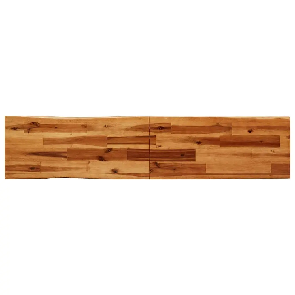 3 Piece Dining Set with Live Edge Finish