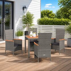 Reliable and Stylish 5 Piece Outdoor Dining Set