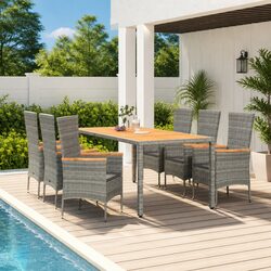 7 Piece Garden Dining Set: Quality and Value Combined