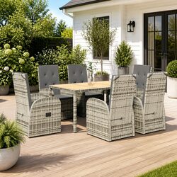 Comfortable 7 Piece Garden Dining Set - Quality You Can Trust