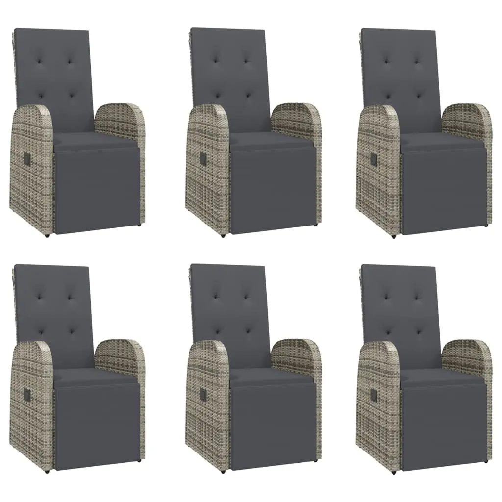 7 Piece Outdoor Dining Set for Comfort and Style