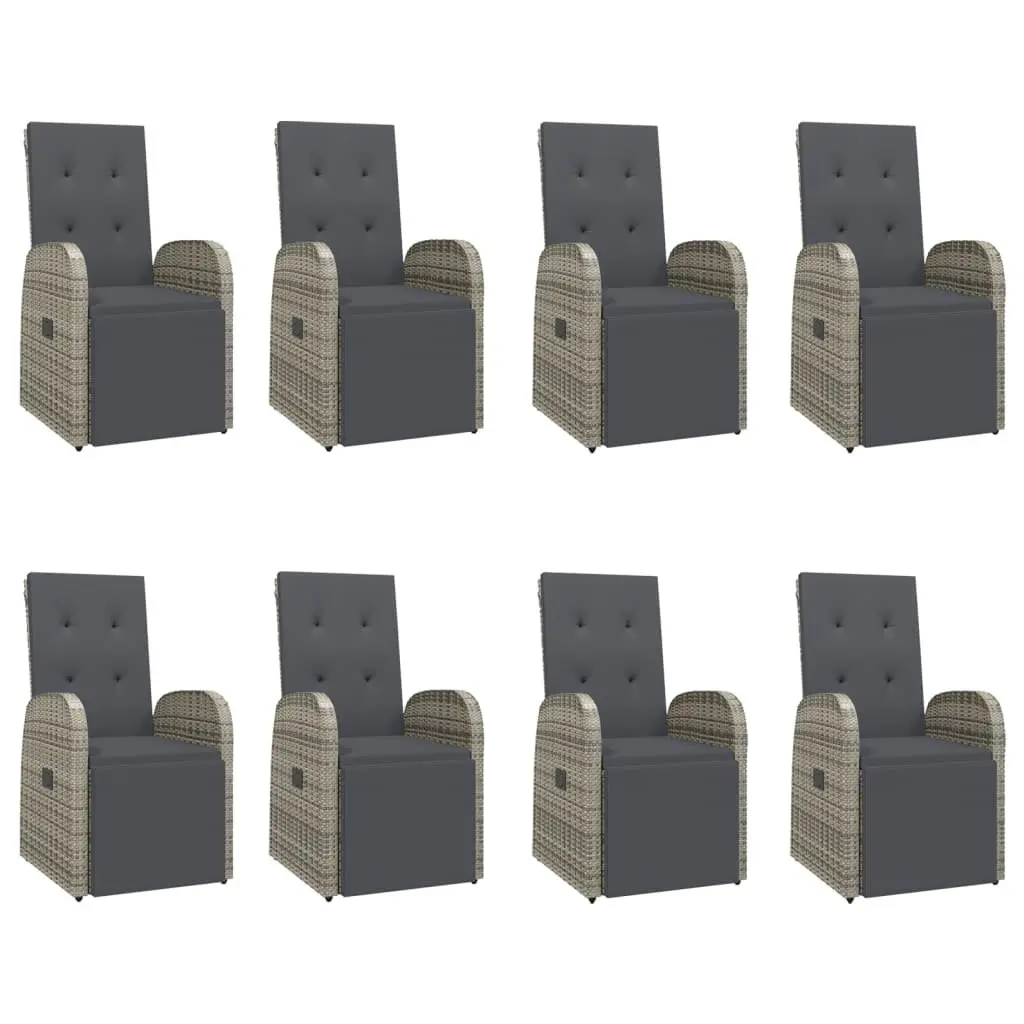 9 Piece Garden Dining Set with Comfort in Mind
