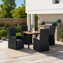Reliable 5-Piece Outdoor Dining Set for Everyday Use