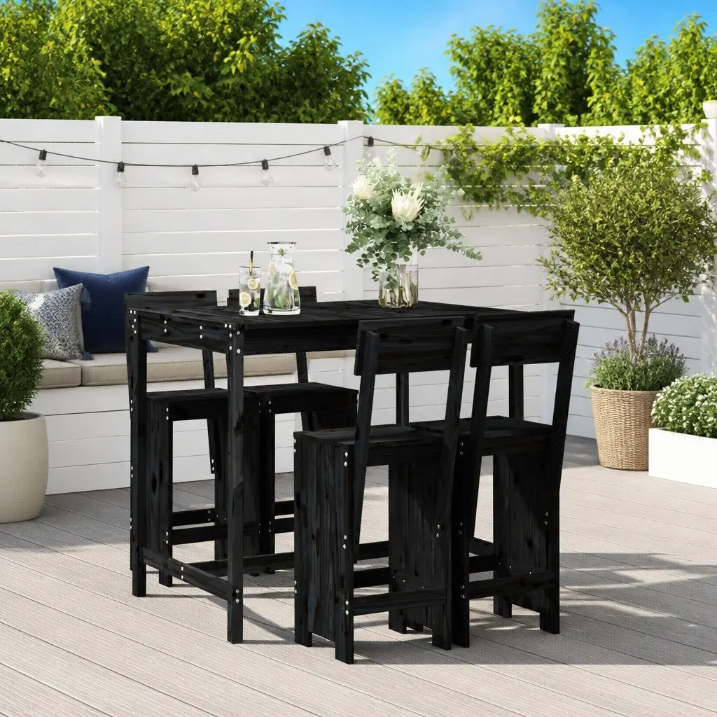 5 Piece Garden Bar Set
