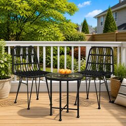 Comfortable and Reliable 3-Piece Outdoor Dining Set