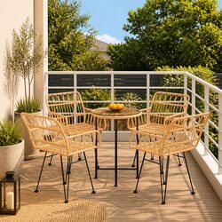 5 Piece Outdoor Dining Set - Practical and Stylish