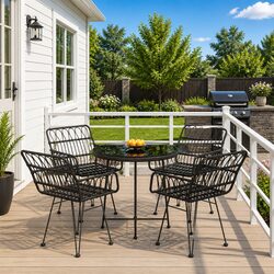 Comfortable and Durable 5-Piece Outdoor Dining Set