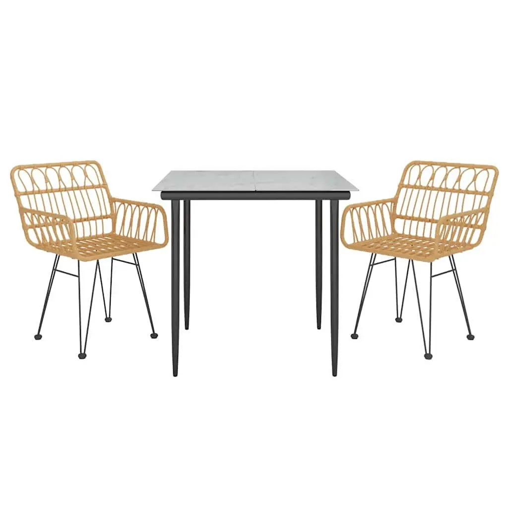 3-Piece Garden Dining Set