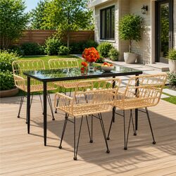 Value-Driven 5 Piece Outdoor Dining Set