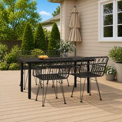 Reliable 5-Piece Garden Dining Set for Your Outdoors