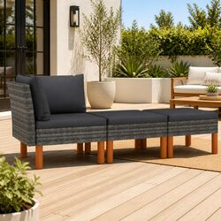 Comfortable and Reliable Grey Garden Lounge Set