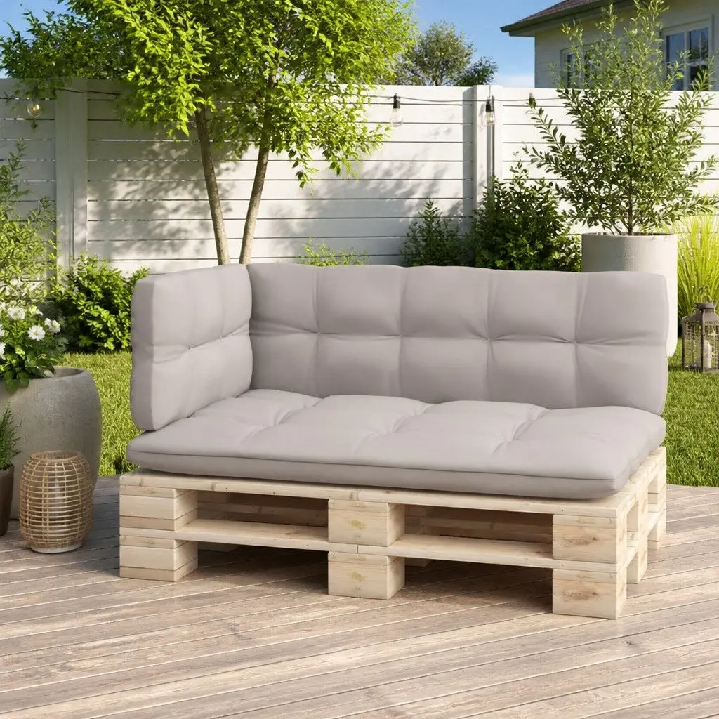Black Pallet Sofa Backrest 110cm for Comfort