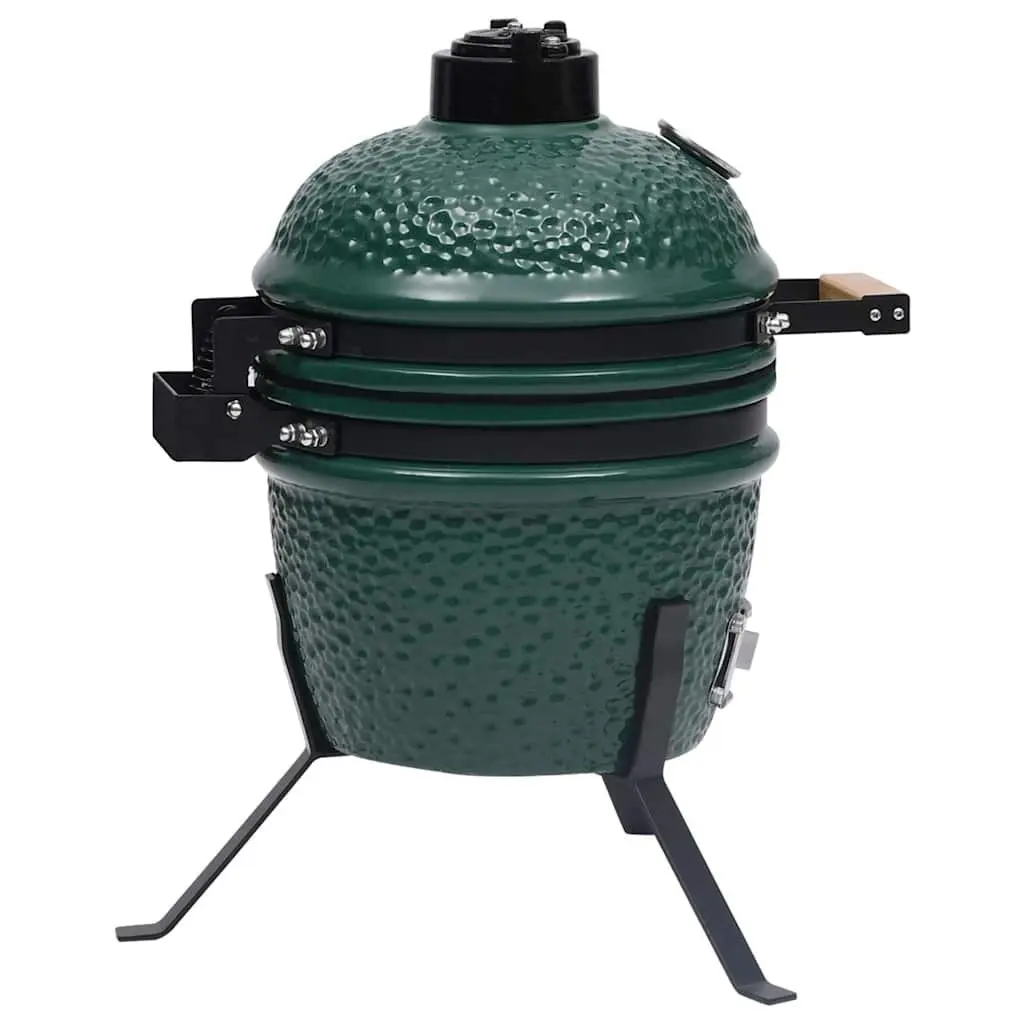 Kamado Grill Smoker Outdoor Cooking 56cm Green