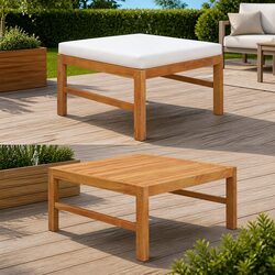 Reliable Outdoor Footrest Ottoman with Comfort and Style