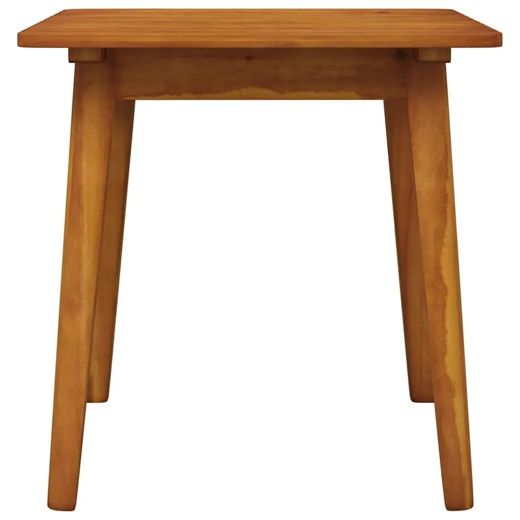 Outdoor Bistro Set of Solid Acacia Wood