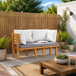 2-Seater Outdoor Garden Sofa: Quality & Comfort Combined