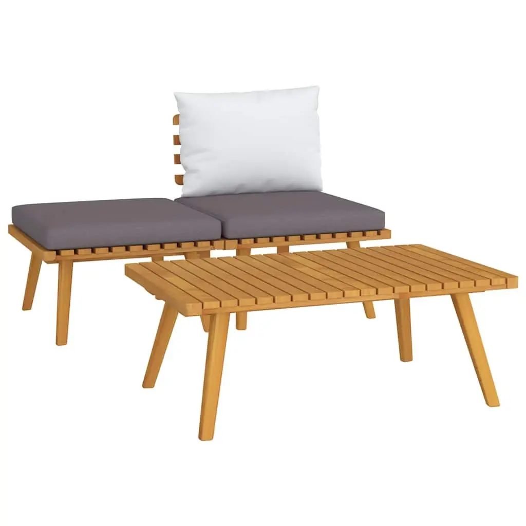 3 Piece Lounge Set with Cushions