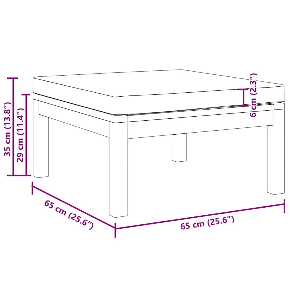 Outdoor Footrest for Comfort and Longevity